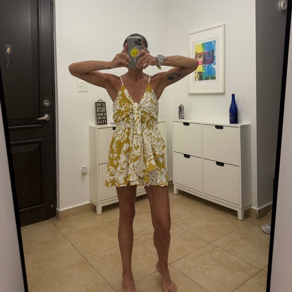 Printed Romper - Picture 1 of 3